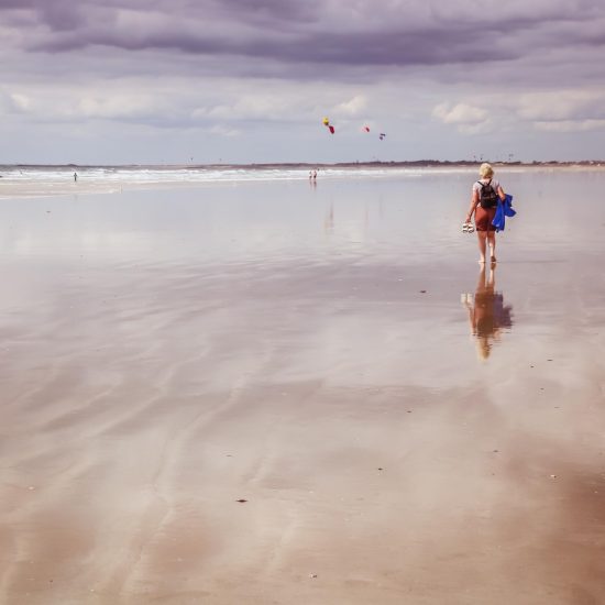 Cours de kitesurf à Quiberon, école partenaire Lokite en Bretagne